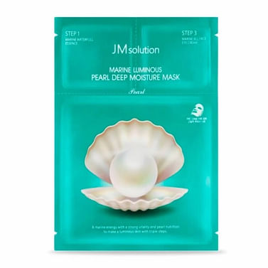 Увлажняющая маска с жемчугом JM Solution Marine luminous pearl deep moisture mask pearl 30ml