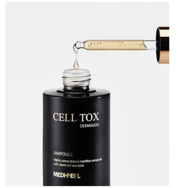 Омолаживающая ампульная сыворотка с растительными стволовыми клетками MEDIPEEL Cell Toxing Dermajours Ampoule 100 ml