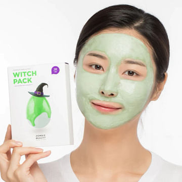 Глиняная маска с экстрактом зеленого чая SKIN1004 Zombie beauty witch pack 15г