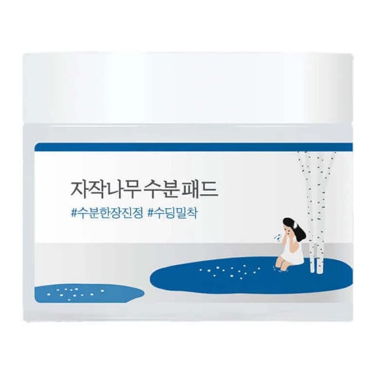 ДО 21.06.26 Пэды успокаивающие с берёзовым соком Round Lab Birch juice moisturizing pad 80шт