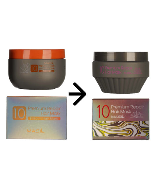 Маска для волос восстанавливающая премиум-класса Masil 10 premium repair hair mask 300мл
