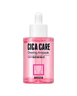 Ампула для чувствительной и раздраженной кожи с центеллой ROVECTIN Skin essentials cica care clearing ampoule 30 мл