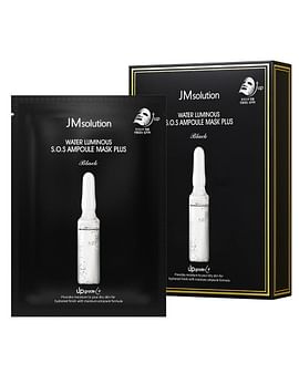 Тканевая маска для восстановления кожи JM Solution Water Luminous S.O.S. Ampoule Mask Plus Black Тканевая маска для восстановления кожи JM Solution Water Luminous S.O.S. Ampoule Mask Plus Black