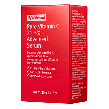 ДО 02.25 Сыворотка для лица с витамином С By Wishtrend Pure vitamin С 21.5 advanced serum 30мл