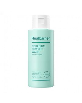 Энзимная пудра с кислотами для глубокого очищения Real Barrier Porebium Powder Wash 50ml Энзимная пудра с кислотами для глубокого очищения Real Barrier Porebium Powder Wash 50ml