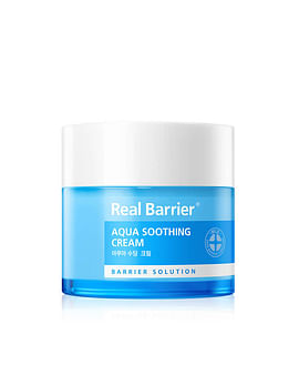 Увлажняющий успокаивающий крем на ламеллярной основе Real Barrier Aqua Soothing Cream 25мл 50мл Увлажняющий успокаивающий крем на ламеллярной основе Real Barrier Aqua Soothing Cream 25мл 50мл