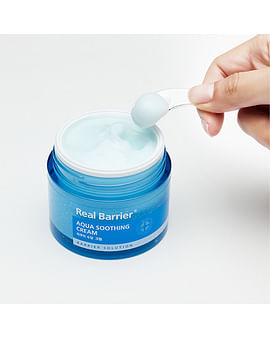Увлажняющий успокаивающий крем на ламеллярной основе Real Barrier Aqua Soothing Cream 25мл 50мл Увлажняющий успокаивающий крем на ламеллярной основе Real Barrier Aqua Soothing Cream 25мл 50мл