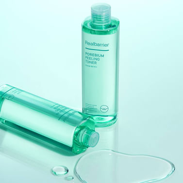 Энзимный пилинг-тоник для борьбы с черными точками Real Barrier Porebium Peeling Toner 305ml