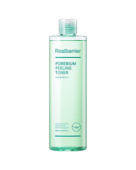 Энзимный пилинг-тоник для борьбы с черными точками Real Barrier Porebium Peeling Toner 305ml Энзимный пилинг-тоник для борьбы с черными точками Real Barrier Porebium Peeling Toner 305ml