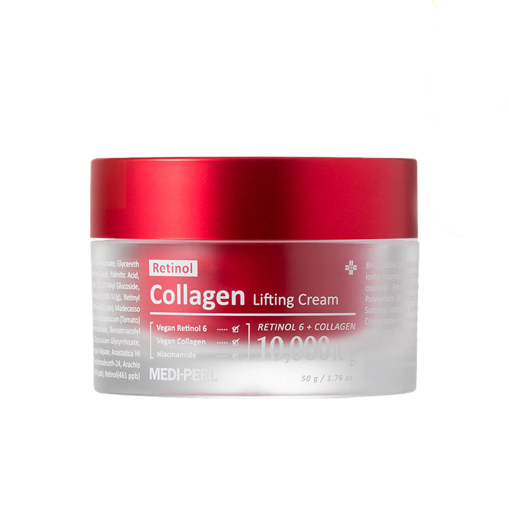 Двойной лифтинг-крем с ретинолом и коллагеном MEDIPEEL Retinol Collagen Lifting Cream 50ml