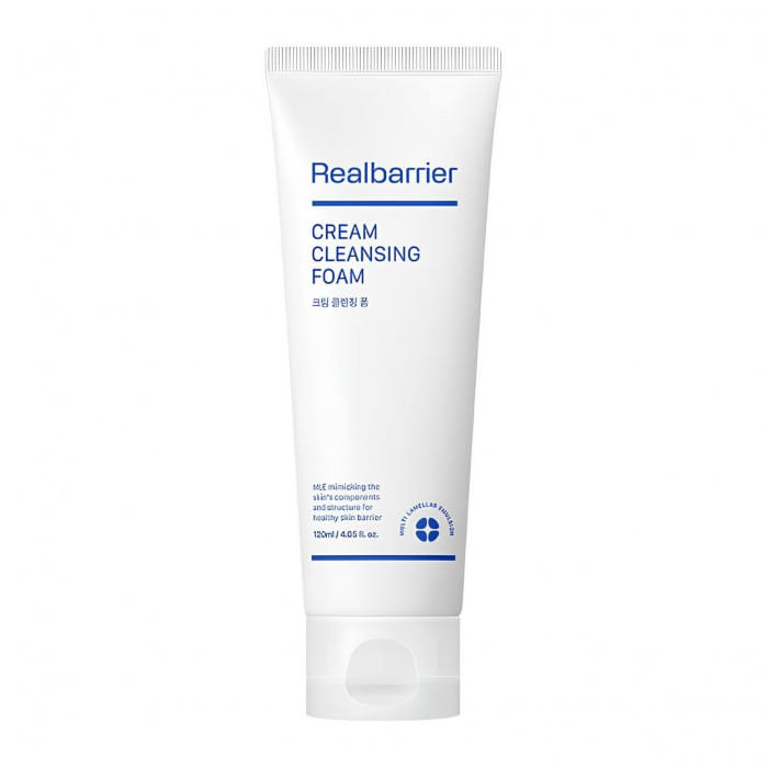 Кремовая пенка с нейтральным pH Real Barrier Cream Cleansing Foam 120мл 220мл