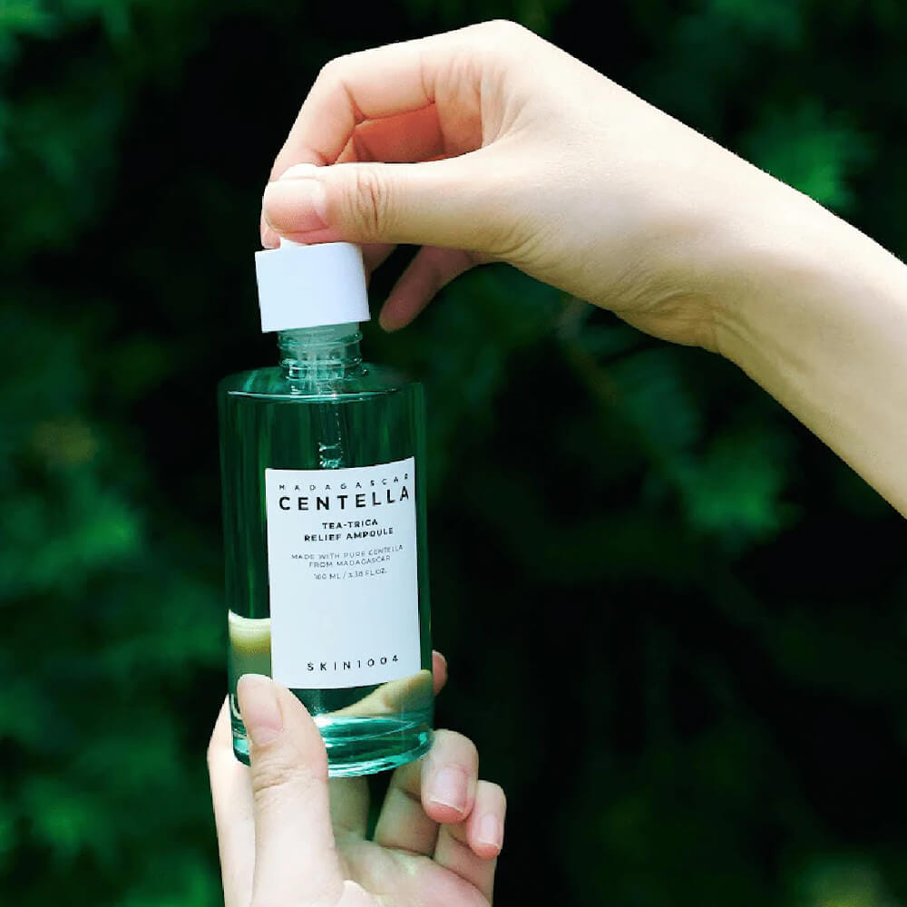 Успокаивающая ампула для проблемной кожи SKIN1004 Madagascar Centella Tea-Trica Relief Ampoule 100ml