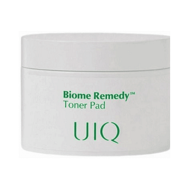 Успокаивающие пэды для чувствительной кожи с постбиотикам UIQ Biome Remedy Toner pad 180мл