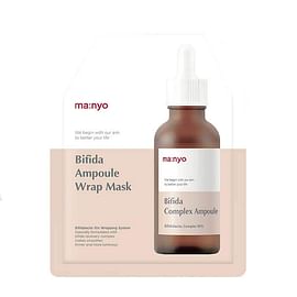 Гидрогелевая маска с бифидобактериями MANYO FACTORY Bifida Ampoule Wrap Mask Гидрогелевая маска с бифидобактериями MANYO FACTORY Bifida Ampoule Wrap Mask