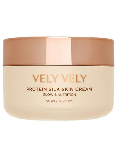 Протеиновый шелковый крем Vely Vely Protein Silk Skin Cream 50 мл