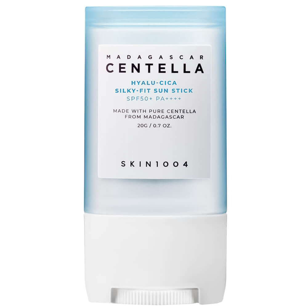 Солнцезащитный стик с шёлковым финишем SKIN1004 Hyalu-Cica Silky-Fit Sun Stick SPF50