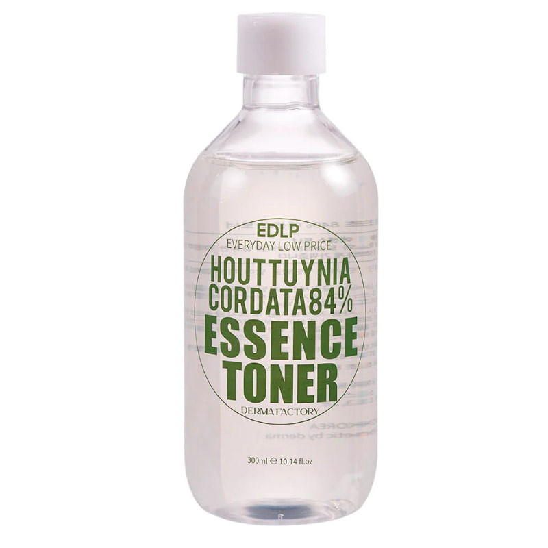 Тонер-эссенция для лица с экстрактом хауттюйнии Derma Factory Houttuynia cordata 84 essence toner 300мл