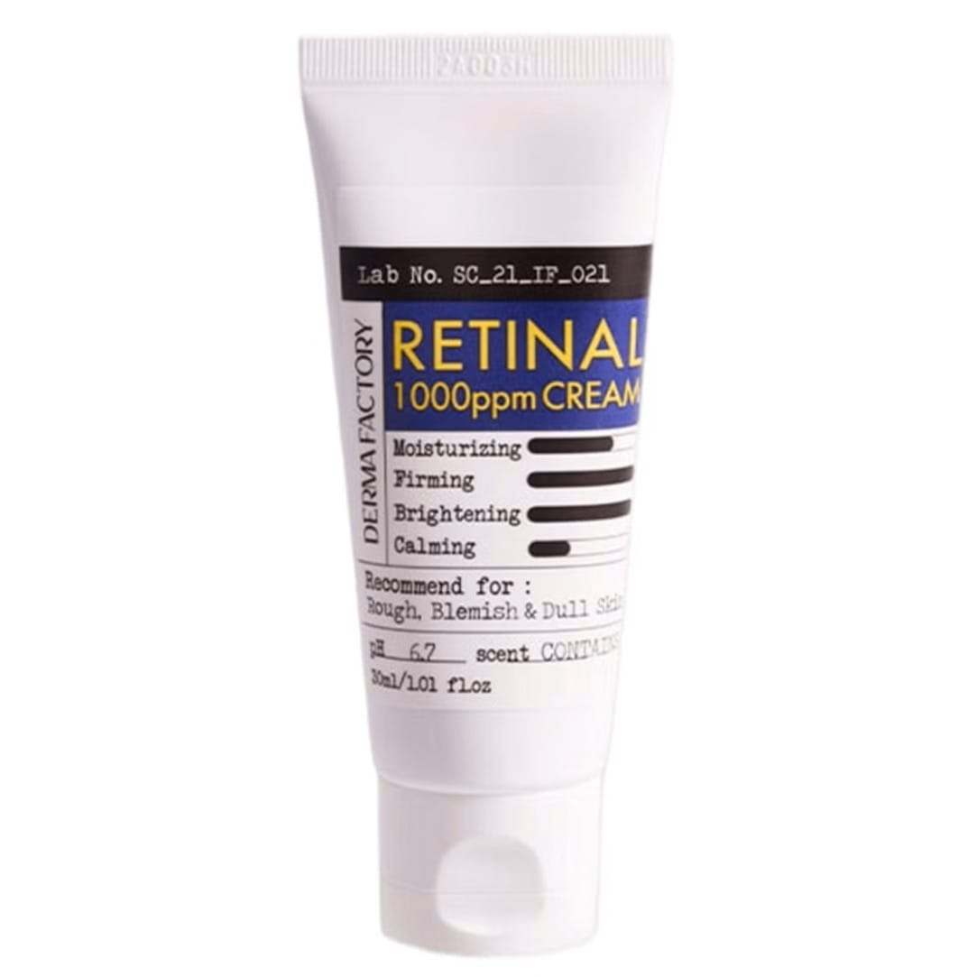 Крем для лица концентрированный с ретиналем Derma Factory Retinal 1000ppm cream 30мл