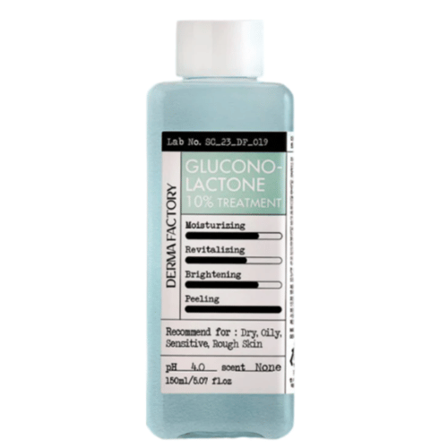 Тонер для лица с PHA-кислотой Derma Factory Gluconolactone 10 treatment 150мл