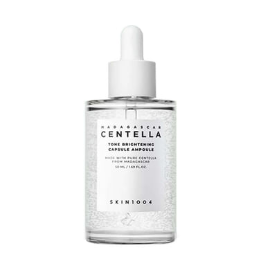 Осветляющая сыворотка для лица с центеллой SKIN1004 Madagascar centella tone brightening capsule ampoule 100мл