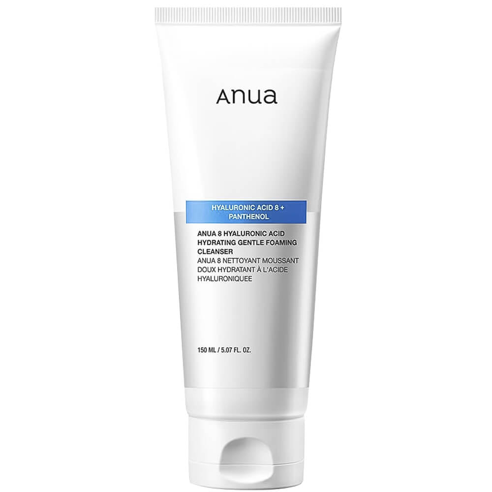 Мягкая пенка для умывания Anua 8 Hyaluronic Acid Hydrating Gentle Foaming Cleanser 150мл