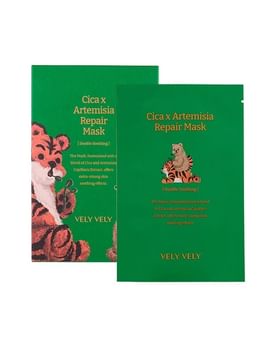 Восстанавливающая тканевая маска с экстрактом полыни и центеллы Vely Vely Cica X Artemisia Repair Mask Восстанавливающая тканевая маска с экстрактом полыни и центеллы Vely Vely Cica X Artemisia Repair Mask