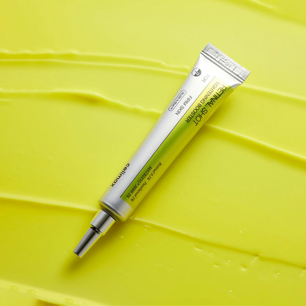 Подтягивающий бустер-крем с ретиналем и микроиглами Celimax The Vita-A Retinal Shot Tightening Booster 15мл