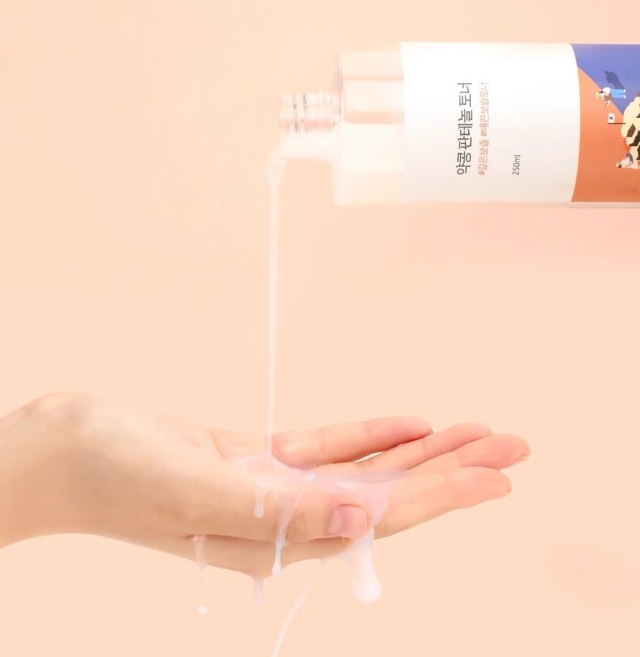 Барьерный тонер с чёрной соей и пантенолом Round Lab Soybean Panthenol Toner 250мл