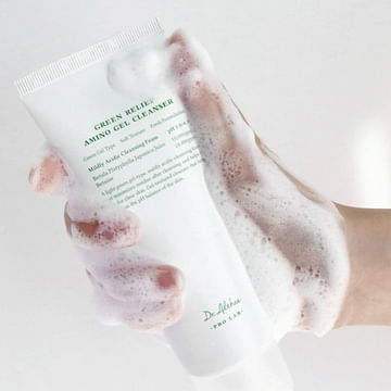 Гель-пенка для умывания с аминокислотами Dr. Althea Green Relief Amino Gel Cleanser 100мл
