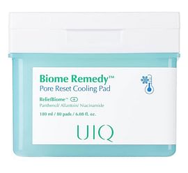 Охлаждающие тонер-пэды UIQ Biome Remedy Pore Reset Cooling Pad 80 шт Охлаждающие тонер-пэды UIQ Biome Remedy Pore Reset Cooling Pad 80 шт