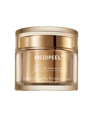 ПРИЕДЕТ ДО 23.06 Премиальный омолаживающий крем с экстрактом камелии MEDIPEEL Premium Golden Camellia Wrinkle Cream 50мл ПРИЕДЕТ ДО 23.06 Премиальный омолаживающий крем с экстрактом камелии MEDIPEEL Premium Golden Camellia Wrinkle Cream 50мл
