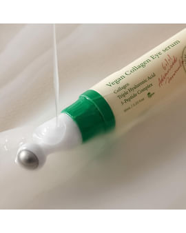 Пептидная сыворотка для век с массажным аппликатором AXIS-Y Vegan Collagen Eye Serum 10мл Пептидная сыворотка для век с массажным аппликатором AXIS-Y Vegan Collagen Eye Serum 10мл