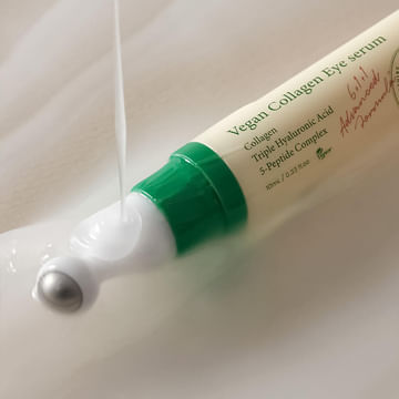 Пептидная сыворотка для век с массажным аппликатором AXIS-Y Vegan Collagen Eye Serum 10мл