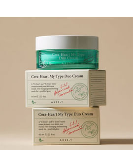 Двойной крем для комбинированной кожи AXIS-Y Cera-Heart My Type Duo Cream 60мл Двойной крем для комбинированной кожи AXIS-Y Cera-Heart My Type Duo Cream 60мл