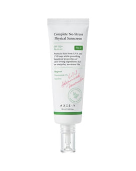 Лёгкий минеральный санскрин AXIS-Y No-Stress Physical Sunscreen SPF50 50мл Лёгкий минеральный санскрин AXIS-Y No-Stress Physical Sunscreen SPF50 50мл