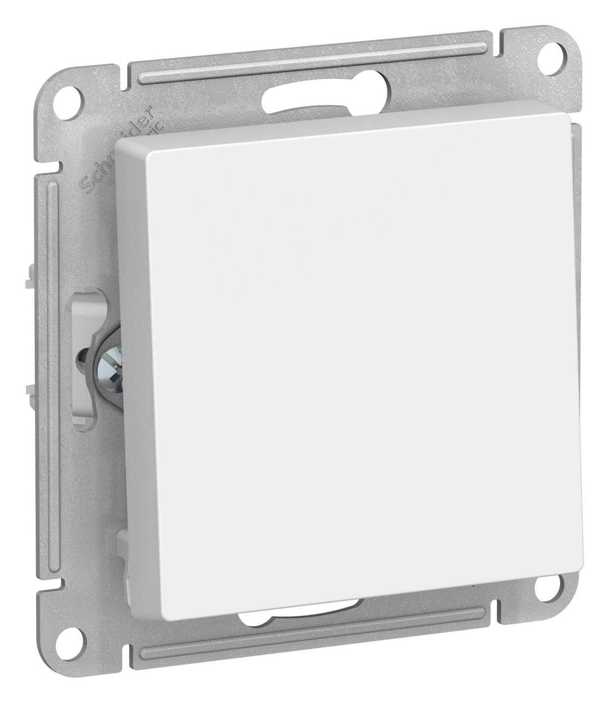 Выключатель AtlasDesign 1-клавишный, 10А, механизм Белый Schneider Electric ATN000111