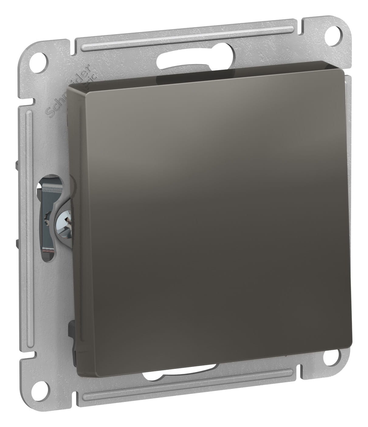 Переключатель AtlasDesign перекрестный, 10А, механизм Сталь Schneider Electric ATN000971