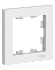 Рамка AtlasDesign 1-постовая Белый Schneider Electric ATN000101