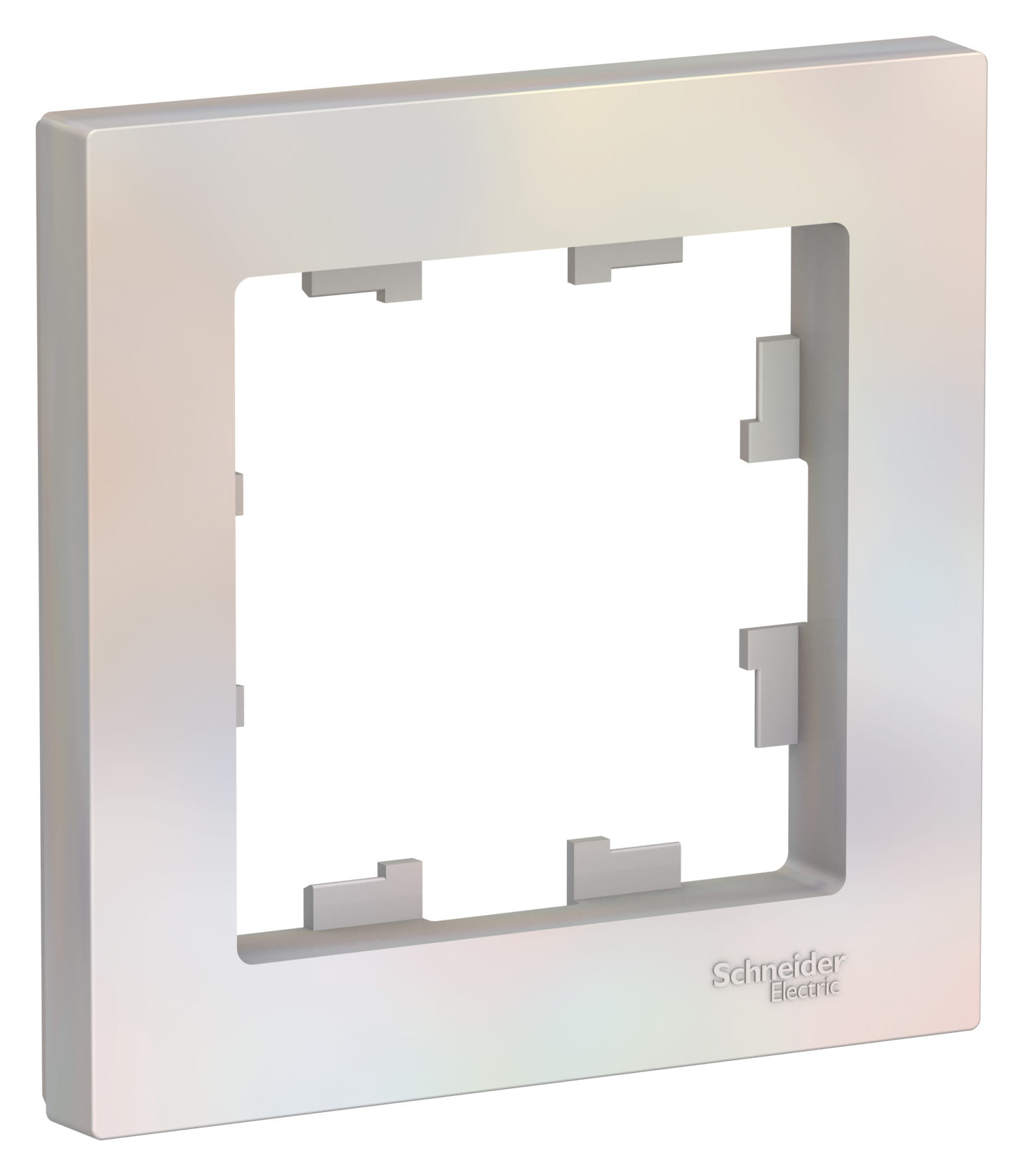 Рамка AtlasDesign 1-постовая Жемчуг Schneider Electric ATN000401
