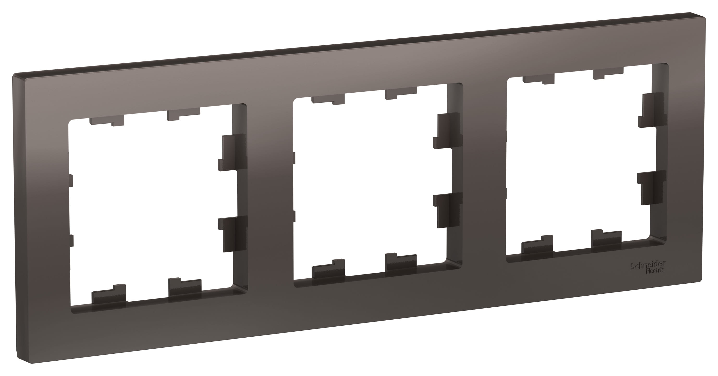 Рамка AtlasDesign 3-постовая Мокко Schneider Electric ATN000603