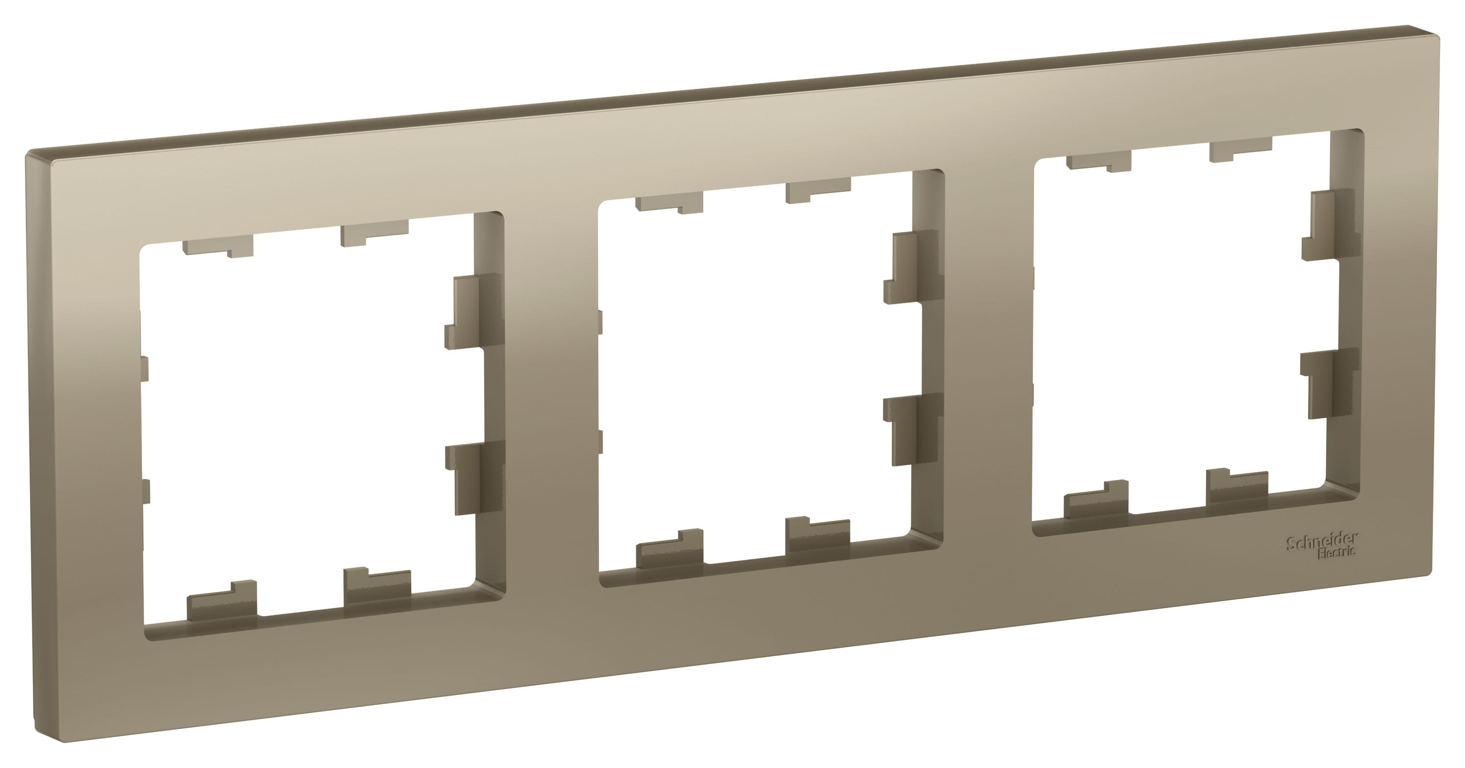 Рамка AtlasDesign 3-постовая Шампань Schneider Electric ATN000503