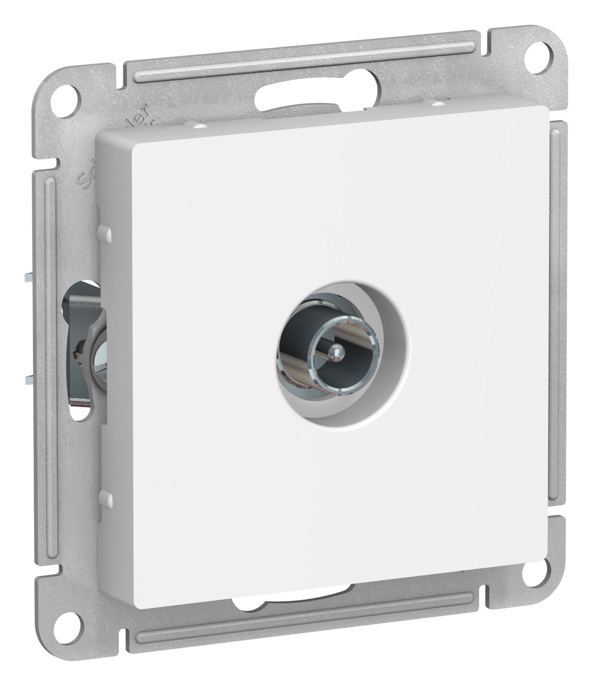 Розетка AtlasDesign TV оконечная 1dB, механизм Белый Schneider Electric ATN000191