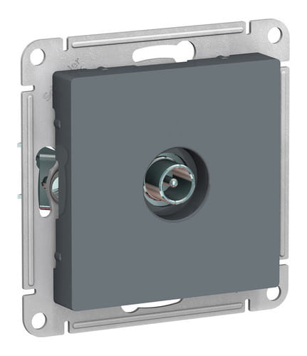 Розетка AtlasDesign TV оконечная 1dB, механизм Грифель Schneider Electric ATN000791