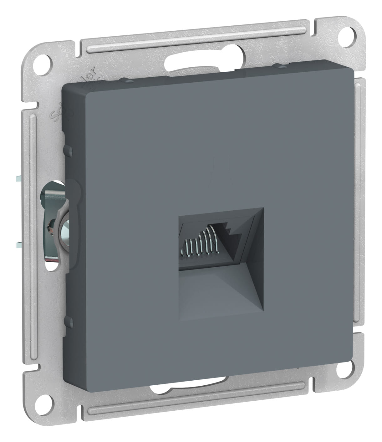 Розетка AtlasDesign компьютерная RJ45, механизм Грифель Schneider Electric ATN000783