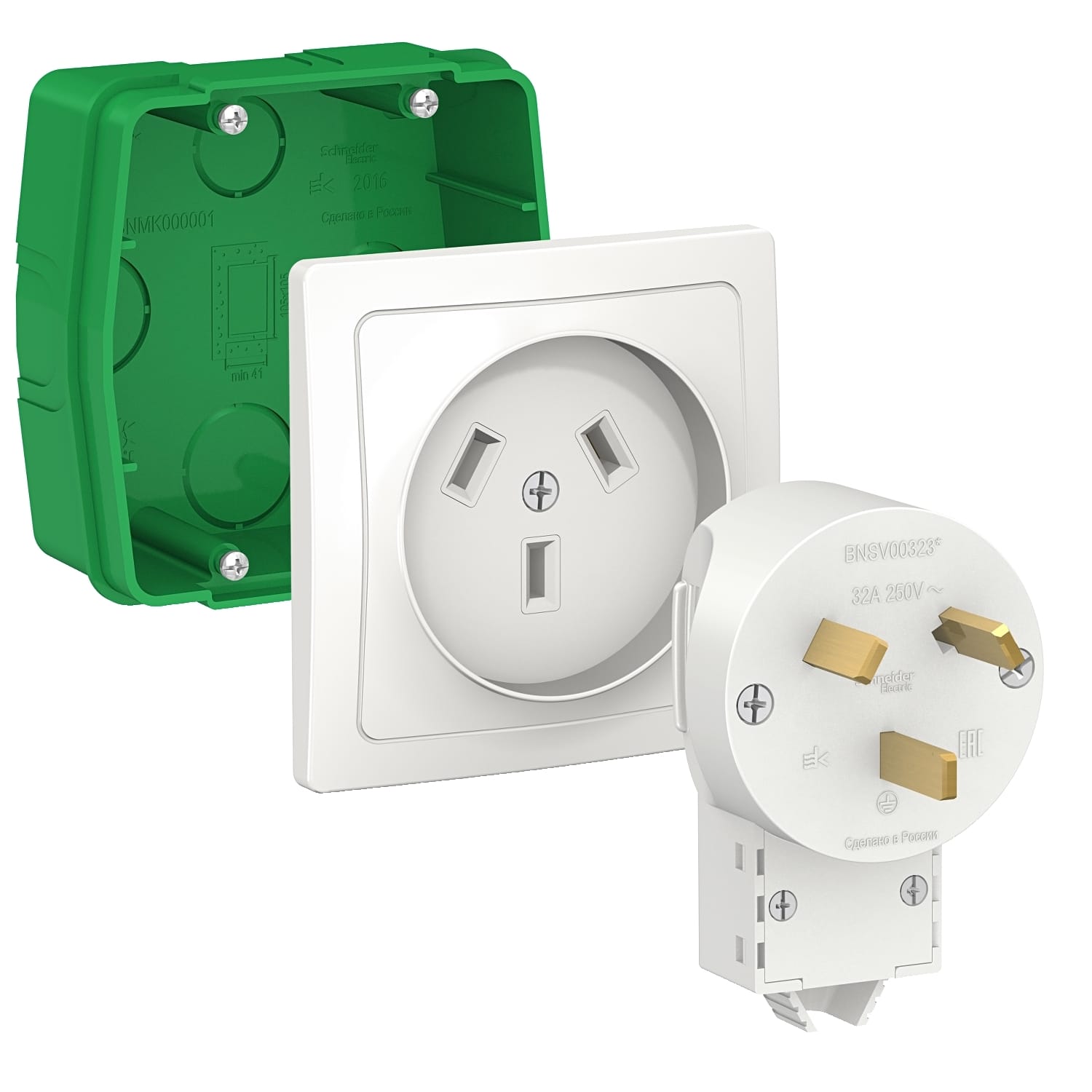 Комплект силовой Бланка 32А, 250В Schneider Electric BLNSK013231