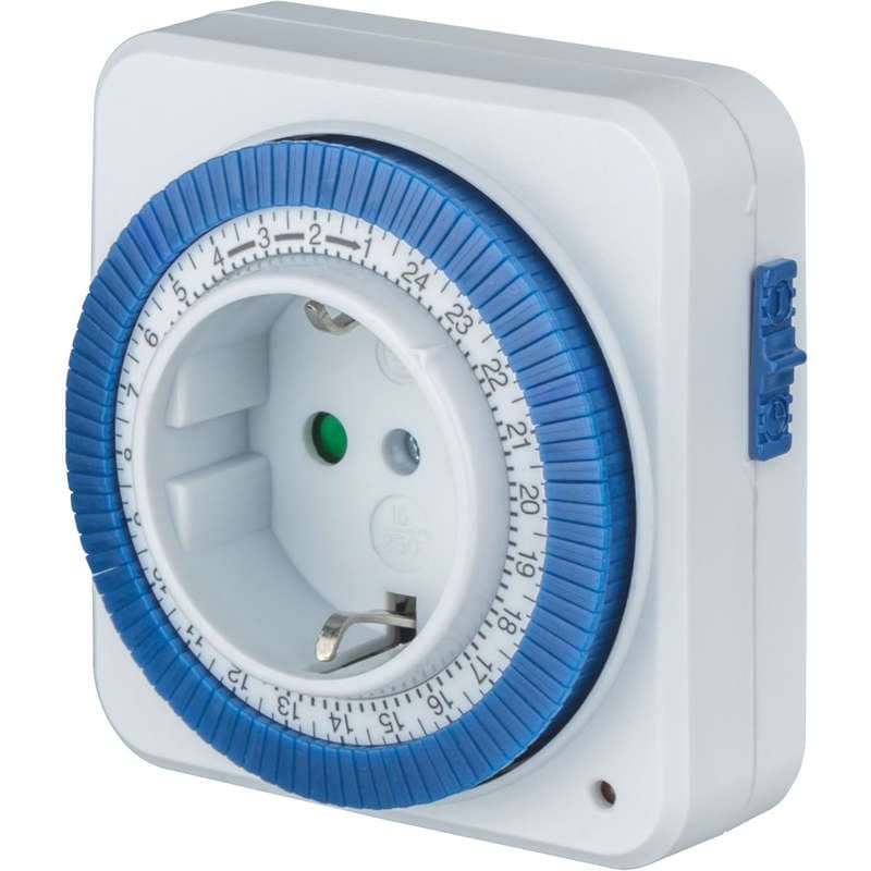 Таймер NTR-A-S02-WH розеточный электромеханический Navigator 61558