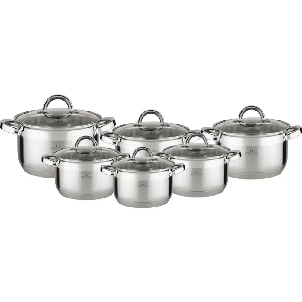 Набор кастрюль 12 предметов Bella Cucina BC-2032