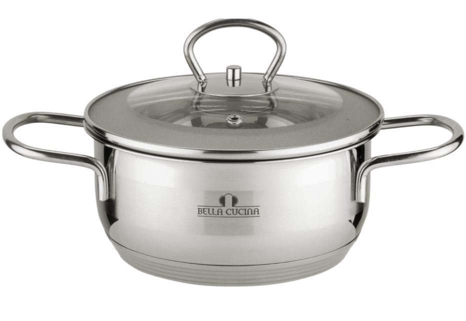 Кастрюля со стеклянной крышкой BC-2010 6,6л Bella Cucina