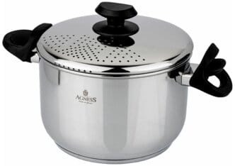 Кастрюля со сливом 5л 936-109 Lefard