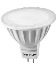 Лампа LED MR16/GU5.3 5W 230V 6500K ОНЛАЙТ 61133